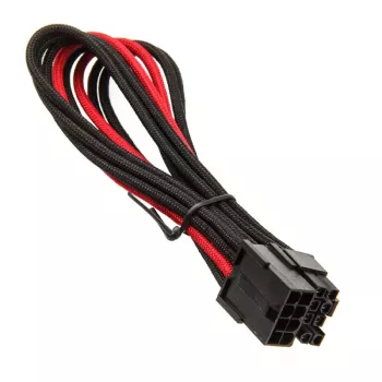 SilverStone Kabel PCIe 8-pin do PCIe 6+2-pin, 250 mm – czarny/czerwony
