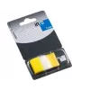Paper-index Global Notes, 25x43mm, Żółty, Plastik (1x50) 0718-203