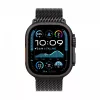 Watch Ultra 2 GPS + Cellular 49 mm Czarna Tytanowa Koperta z Czarną Tytanową Pętlą Mediolańską - M