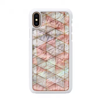 Etui na smartfon iKins do iPhone XS / XS Max diamentowa biel osłona ochronna