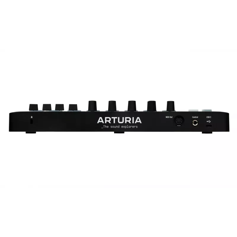Kontroler MIDI ARTURIA MiniLab 3 — 25-klawiszowa kompaktowa klawiatura USB MIDI z wyjściem MIDI Out, wielokolorowymi podświetlanymi padami
