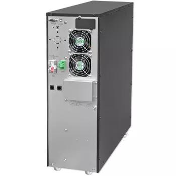Qoltec 52284 Zasilacz awaryjny UPS | 10kVA | 10000W | Współczynnik mocy 1.0 | LCD | EPO | USB | On-line