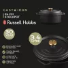 Garnek żeliwny Russell Hobbs 24 cm, czarny