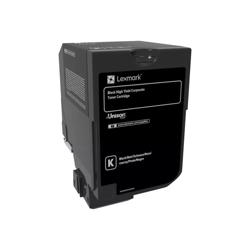Lexmark CSCX725 Corporate 20K kaseta z tonerem High Yield Czarny 74C2HKE