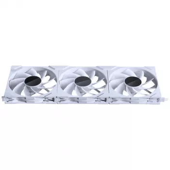 Obudowa PHANTEKS NV Series NV7 E-ATX, szkło hartowane, ARGB - biała i wentylator M25 Gen2 PWM D-RGB 3-pack - Reverse Blade, 140 mm + zestaw DRGB