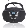 Przenośny odtwarzacz CD Blaupunkt BB7BK — MP3, radio FM, USB, AUX, zasilanie bateryjne, 2 wbudowane głośniki, 240×230×128 mm