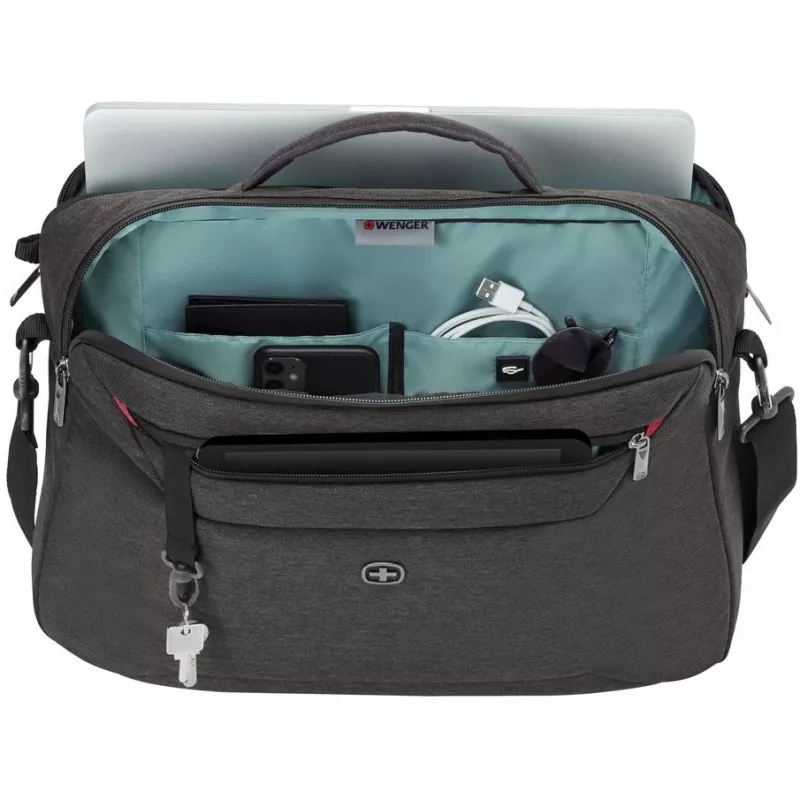 Wenger MX Torba na laptopa 16-calowa stojąca Szara