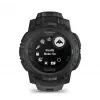 Smartwatch GARMIN Instinct 3 45 mm Solar Tactical Edition Czarny — 45 mm, ładowanie solarne, GPS, pulsometr