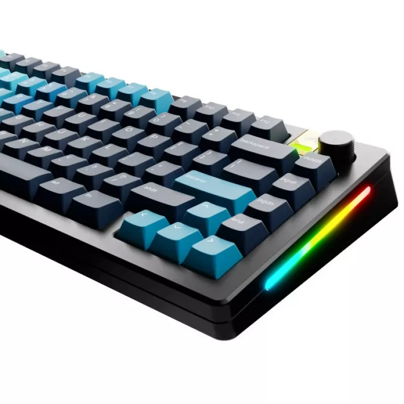 Keycaps GLORIOUS GPBT Gradient Celestial Ice — układ ANSI, zestaw klawiszy PBT z nanoszeniem sublimacyjnym