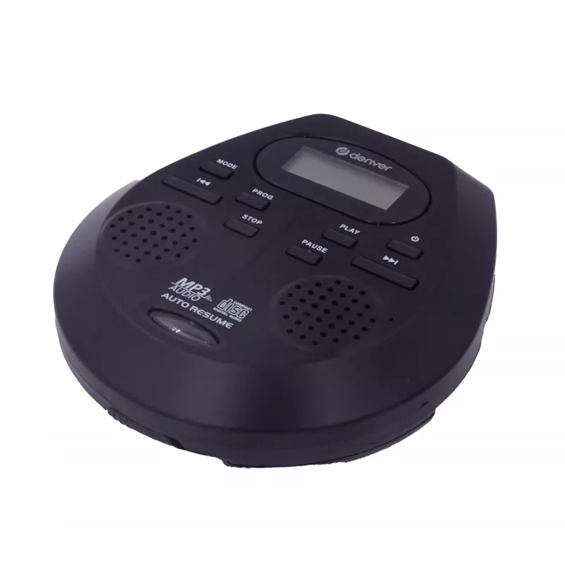 Przenośny odtwarzacz CD Denver DMP-395B Czarny Odtwarzanie MP3 Wyświetlacz LCD