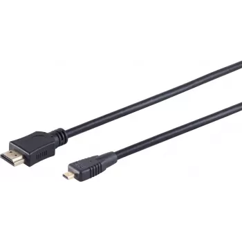 Kabel HDMI S/CONN Micro-HDMI 1m