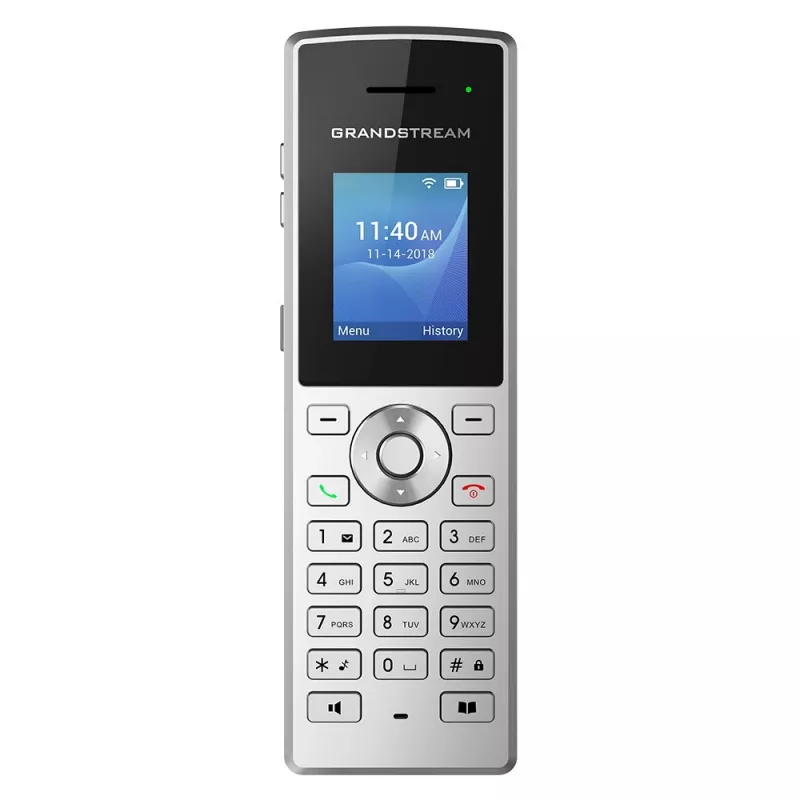 Telefon IP Grandstream Networks WP810 Czarny. Metaliczny 2 Linie TFT Wi-Fi