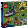 Zestaw klocków konstrukcyjnych LEGO Marvel Super Heroes Kapitan Ameryka Thanos 76319 — 107 elementów, 2 minifigurki, wiek 4+