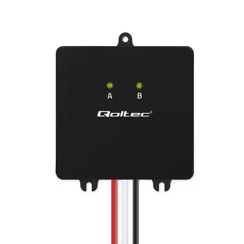 Balanser napięcia akumulatorów QOLTEC 51097 do akumulatorów 24V (2×12V), prąd równoważenia 5A