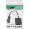Adapter kablowy Microconnect DPDVID 0,15 m DisplayPort DVI-D Czarny