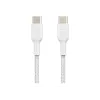 Belkin BOOST CHARGE - Kabel USB - 24-pin USB-C (M) do 24-pin USB-C (M) - USB 2.0 - 2 m - Biały