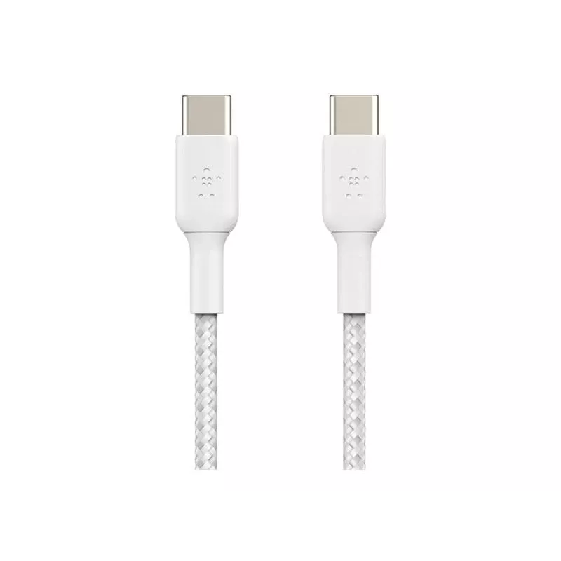 Belkin BOOST CHARGE - Kabel USB - 24-pin USB-C (M) do 24-pin USB-C (M) - USB 2.0 - 2 m - Biały