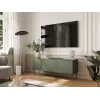 Cama RTV 3D TRESSE Szafka 150x40x55 matowy zielony