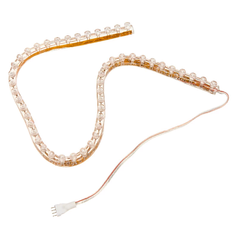 Uniwersalna listwa świetlna Lamptron FlexLight Multi — wielokolorowe diody LED, szerokość 70 mm, zasilanie prądem stałym