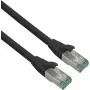 Kabel sieciowy Helos 363737 RJ-45 Kat.7 10 m czarny zielony