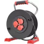 BACHMANN Professionalny zwijacz kabla 3xCEE7/3 (399.191)