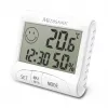 Elektroniczny higrometr wewnętrzny Medisana HG 100 — termometr cyfrowy, wilgotność 20–90%, temp. -10–50 °C, wyświetlacz stołowy, bateria AAA