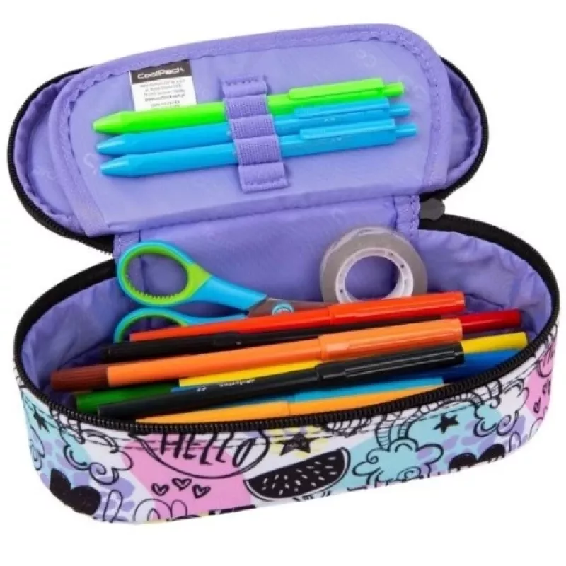 Piórnik CoolPack Campus MOOD F062934 — trwała konstrukcja, pojemne komory
