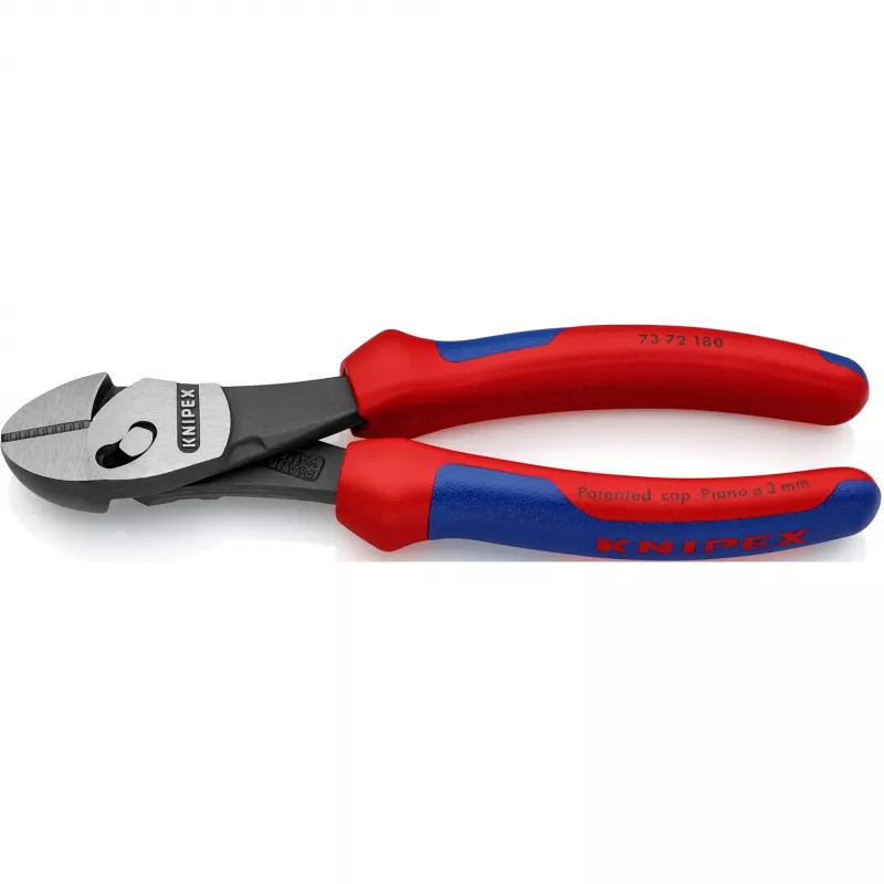KNIPEX WZMOCNIONE SZCZĘKI BOCZNE 180 mm