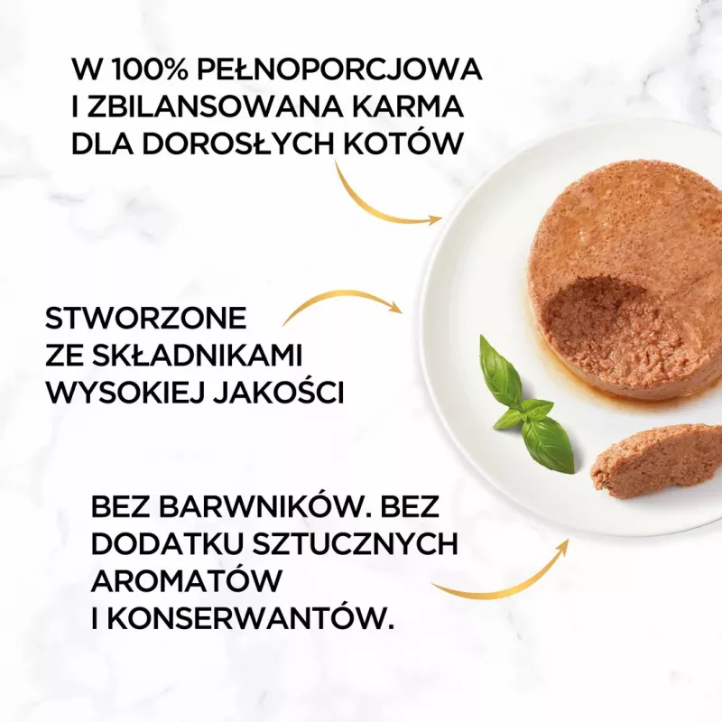 Purina Nestle Gourmet Gold - łosoś i kurczak - mokra karma dla kota - 85 g