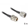 Kabel koncentryczny LMR195 DeLOCK 88683 6 m czarny