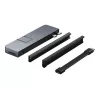 Hyper | HyperDrive DUO PRO 7-w-2 Hub USB-C do MacBook Air/Pro 2016-2020 | Porty Ethernet LAN (RJ-45) 1 | Liczba portów HDMI 1