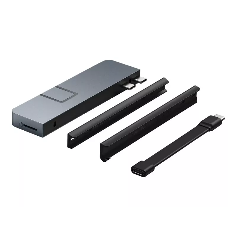 Hyper | HyperDrive DUO PRO 7-w-2 Hub USB-C do MacBook Air/Pro 2016-2020 | Porty Ethernet LAN (RJ-45) 1 | Liczba portów HDMI 1