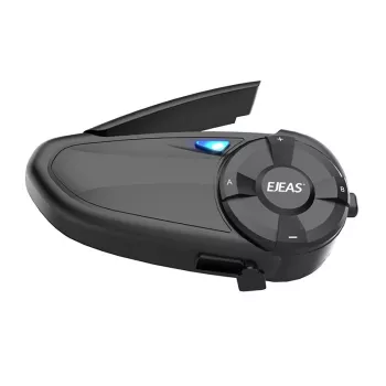 Motocyklowy interkom EJEAS Q7 Bluetooth - zestaw słuchawkowy do kasku dalekiego zasięgu z komunikacją głośnomówiącą
