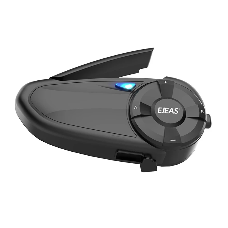 Motocyklowy interkom EJEAS Q7 Bluetooth - zestaw słuchawkowy do kasku dalekiego zasięgu z komunikacją głośnomówiącą