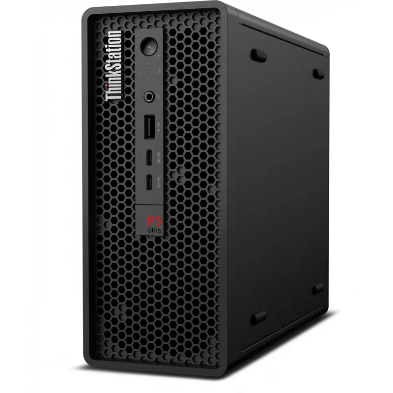 Lenovo ThinkStation P3 Ultra SFF Gen 2 Intel Core Ultra 7 265 64 GB DDR5-SDRAM 1 TB SSD NVIDIA RTX 2000 Ada Windows 11 Pro Stacja robocza Czarny