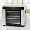 ROMMELSBACHER DA 950, Czarny, Stal nierdzewna, Stal nierdzewna, LCD, 99 h, 6000 cm², 380 x 394 mm
