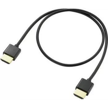 SpeaKa Professional Kabel połączeniowy HDMI 0,50 m Kanał zwrotny audio, pozłacane styki wtyków Czarny [1x wtyk HDMI - 1x wtyk HDMI] (SP-9070576)