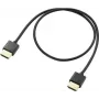 SpeaKa Professional Kabel połączeniowy HDMI 0,50 m Kanał zwrotny audio, pozłacane styki wtyków Czarny [1x wtyk HDMI - 1x wtyk HDMI] (SP-9070576)