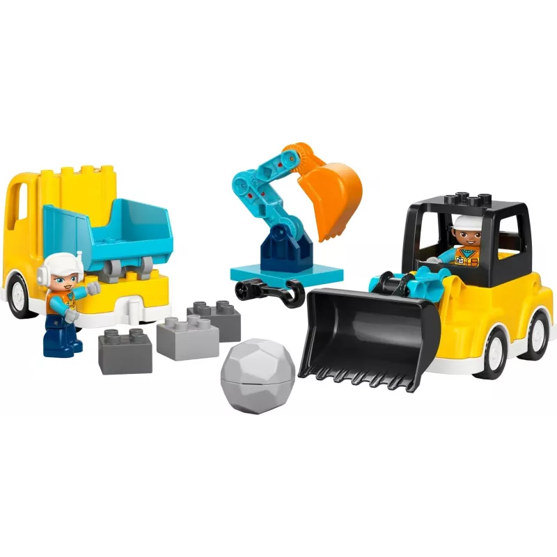 LEGO DUPLO 10475 3 w 1 Pojazdy Budowlane