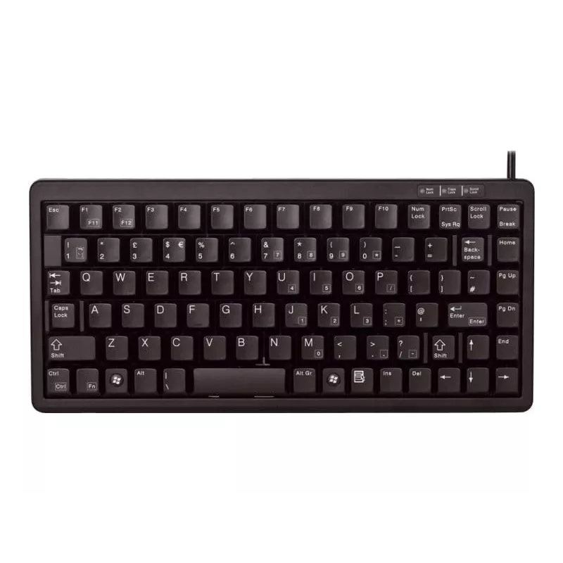 Klawiatura CHERRY G84-4100 uniwersalna USB AZERTY francuska czarna