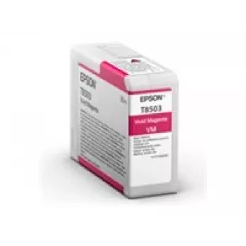 Epson T8503 wkład atramentowy 1 szt. Oryginalny Vivid magenta