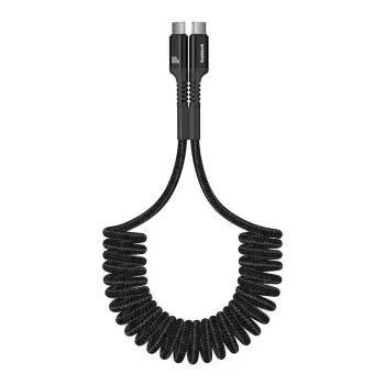 Baseus Fish-Eye kabel do szybkiego ładowania USB C do USB C 1 m 100 W czarny