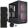 Lian Li LANCOOL 216 PC-Enclosure Bundle + HYDROSHIFT II LCD-C 360TL AiO - czarny