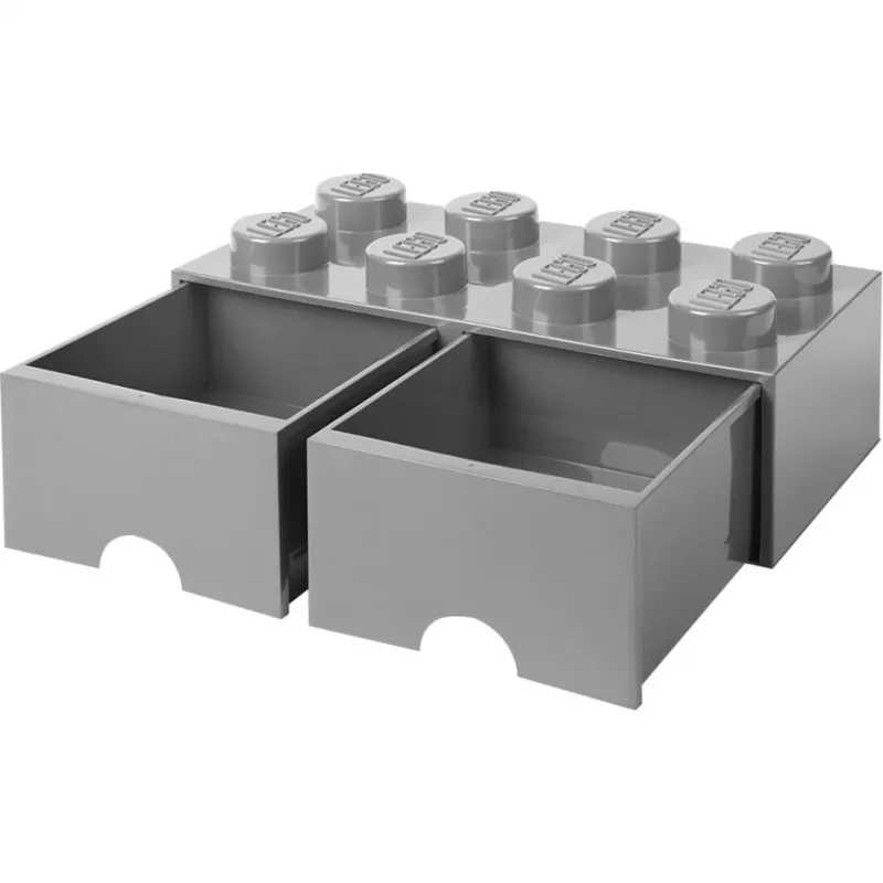 Room Copenhagen - LEGO Brick Drawers 8 - Szary (40061740) (40061740)