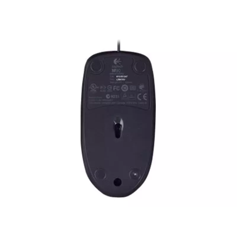 Logitech M90 przewodowa mysz optyczna biurowa — 1000 DPI, symetryczna, USB Type-A, czarna