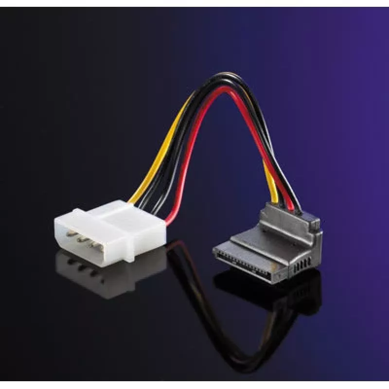 adapter kablowy ROLINE 4-styk. HDD / SATA, kątowy (11.03.1061)
