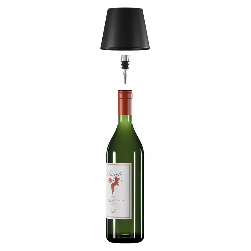 Lampa stołowa LED RealPower TableLight 360 3W Czarna IP44