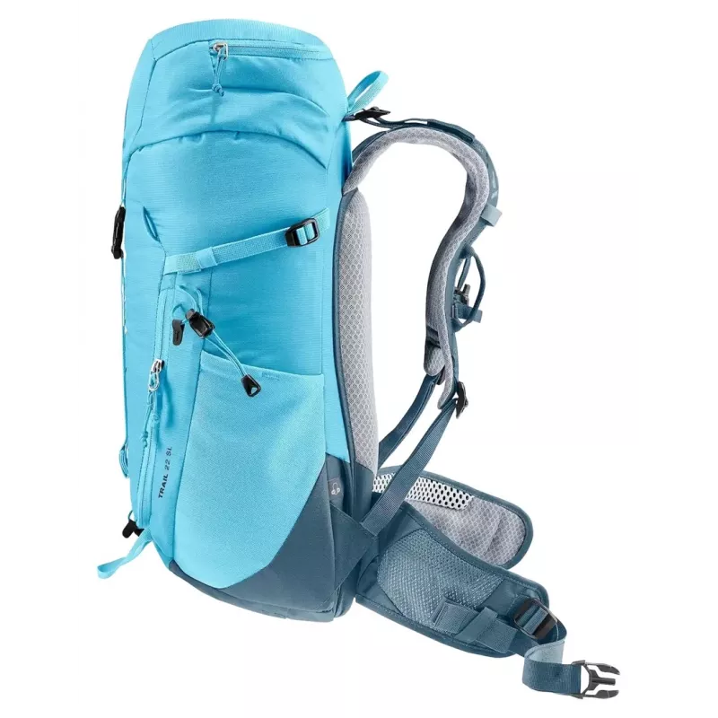 Plecak turystyczny damski DEUTER Trail 22 SL, 22 L, lagoon-atlantic, poliester, 990 g