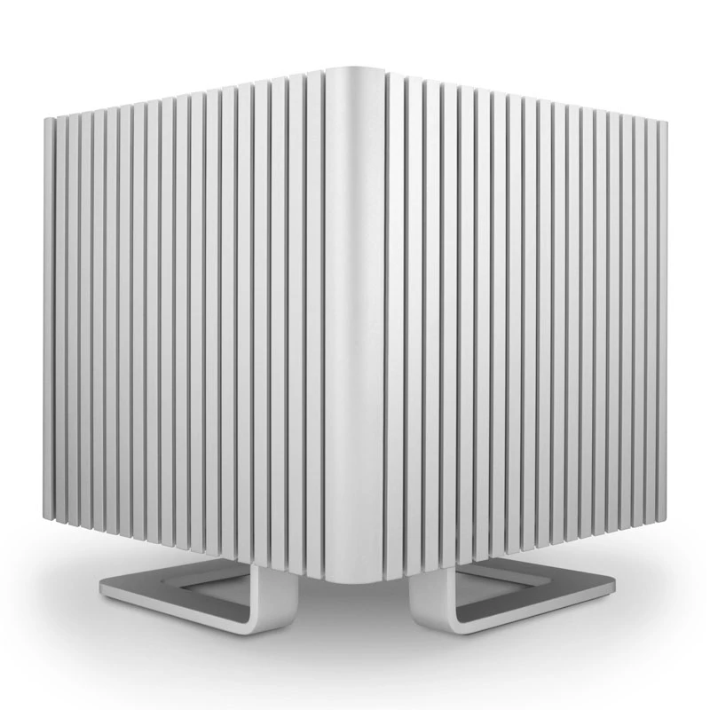Streacom DB4 Bezwentylatorowa obudowa typu cube + zasilacz Nano 120 W - srebrny