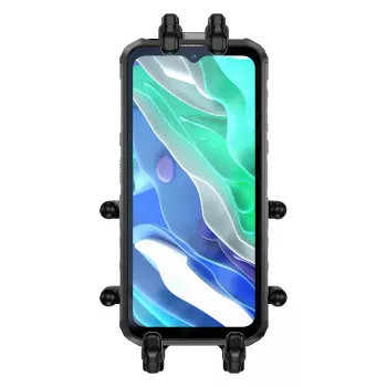 Pasywny uchwyt UleFone Armor Mount Pro do telefonów komórkowych — mocowanie na kierownicę, do rowerów i hulajnóg, czarny